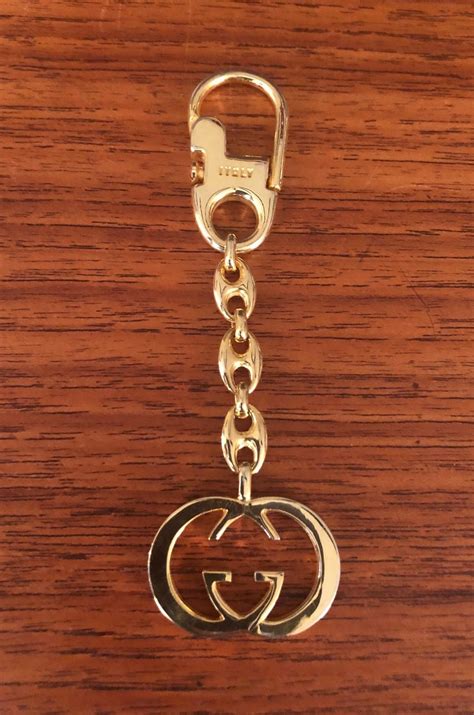 gucci key chain|Gucci keychain vintage.